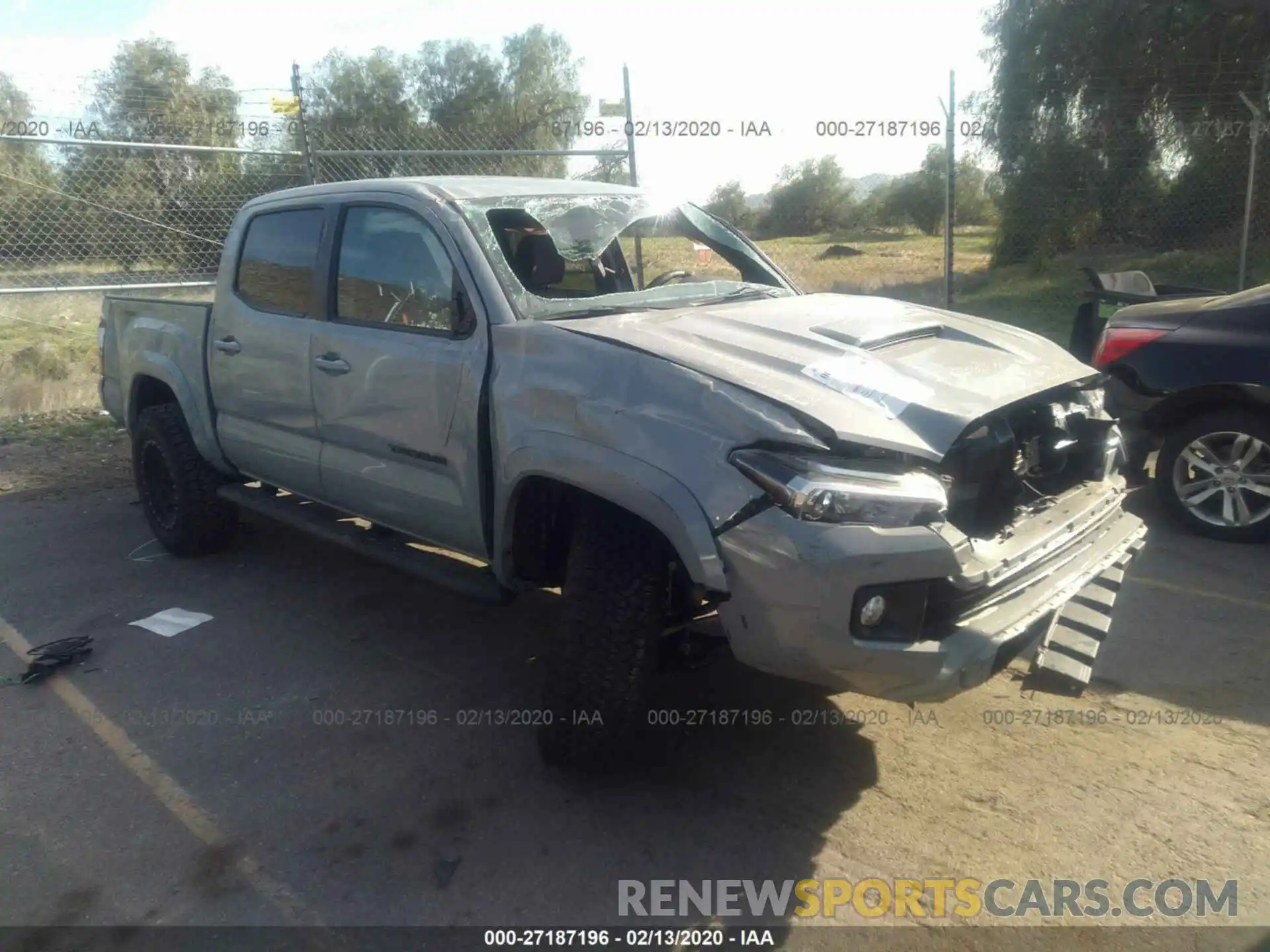 1 Фотография поврежденного автомобиля 3TMAZ5CN6KM108900 TOYOTA TACOMA 2019