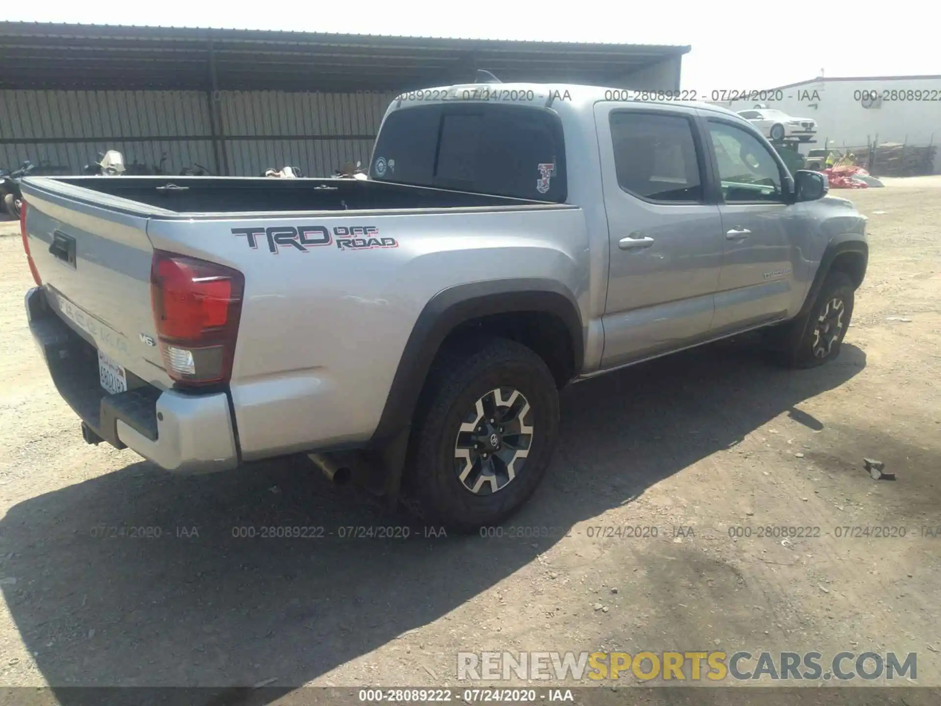 4 Photograph of a damaged car 3TMAZ5CN7KM078936 TOYOTA TACOMA 2019