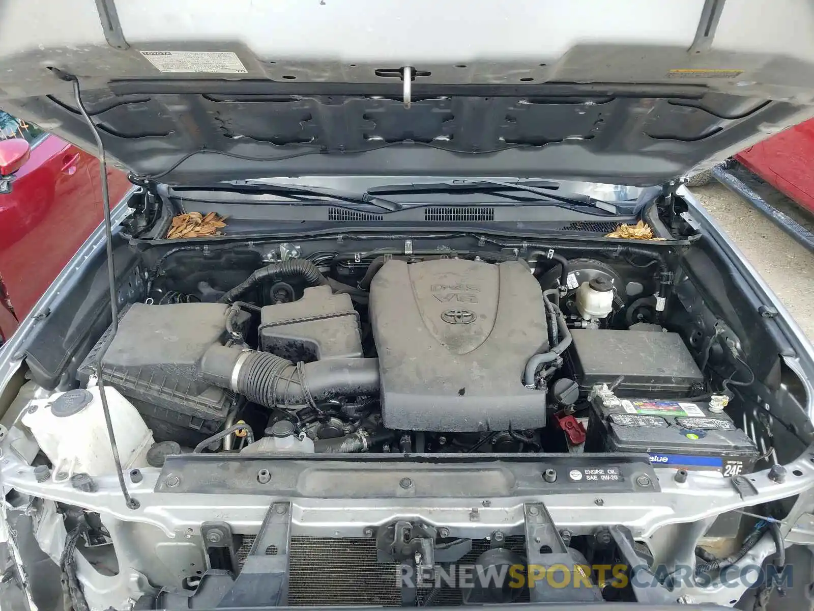 7 Photograph of a damaged car 3TMAZ5CN7KM081626 TOYOTA TACOMA 2019