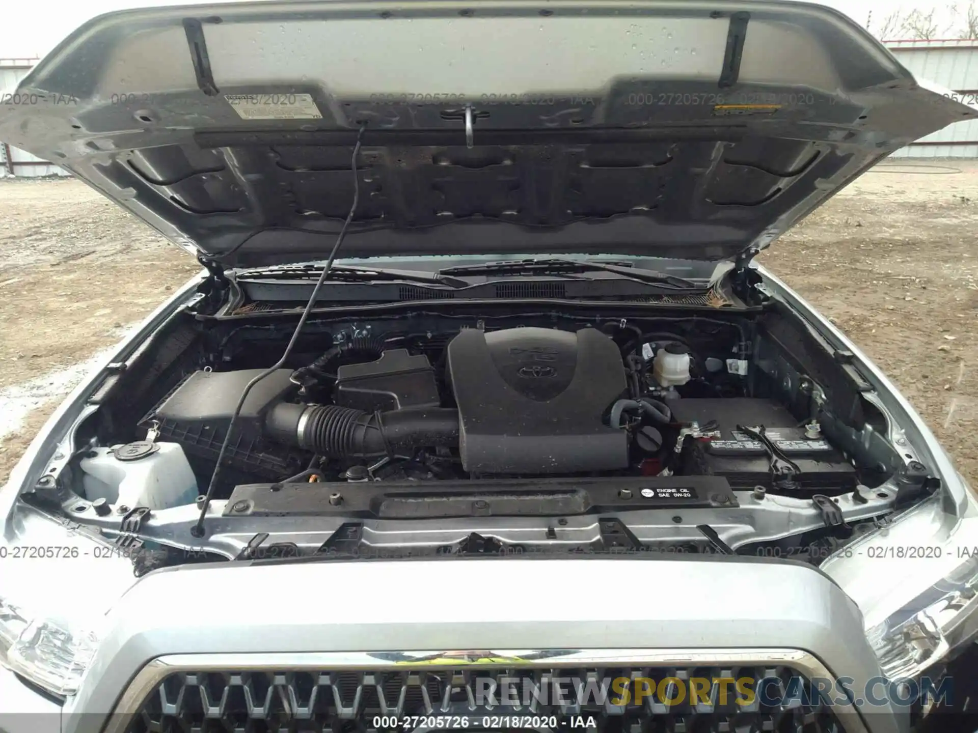 10 Photograph of a damaged car 3TMAZ5CN7KM082209 TOYOTA TACOMA 2019