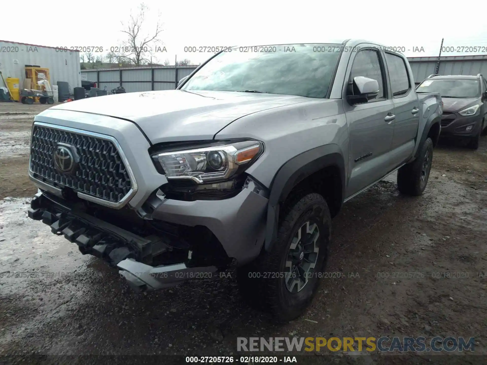 2 Photograph of a damaged car 3TMAZ5CN7KM082209 TOYOTA TACOMA 2019