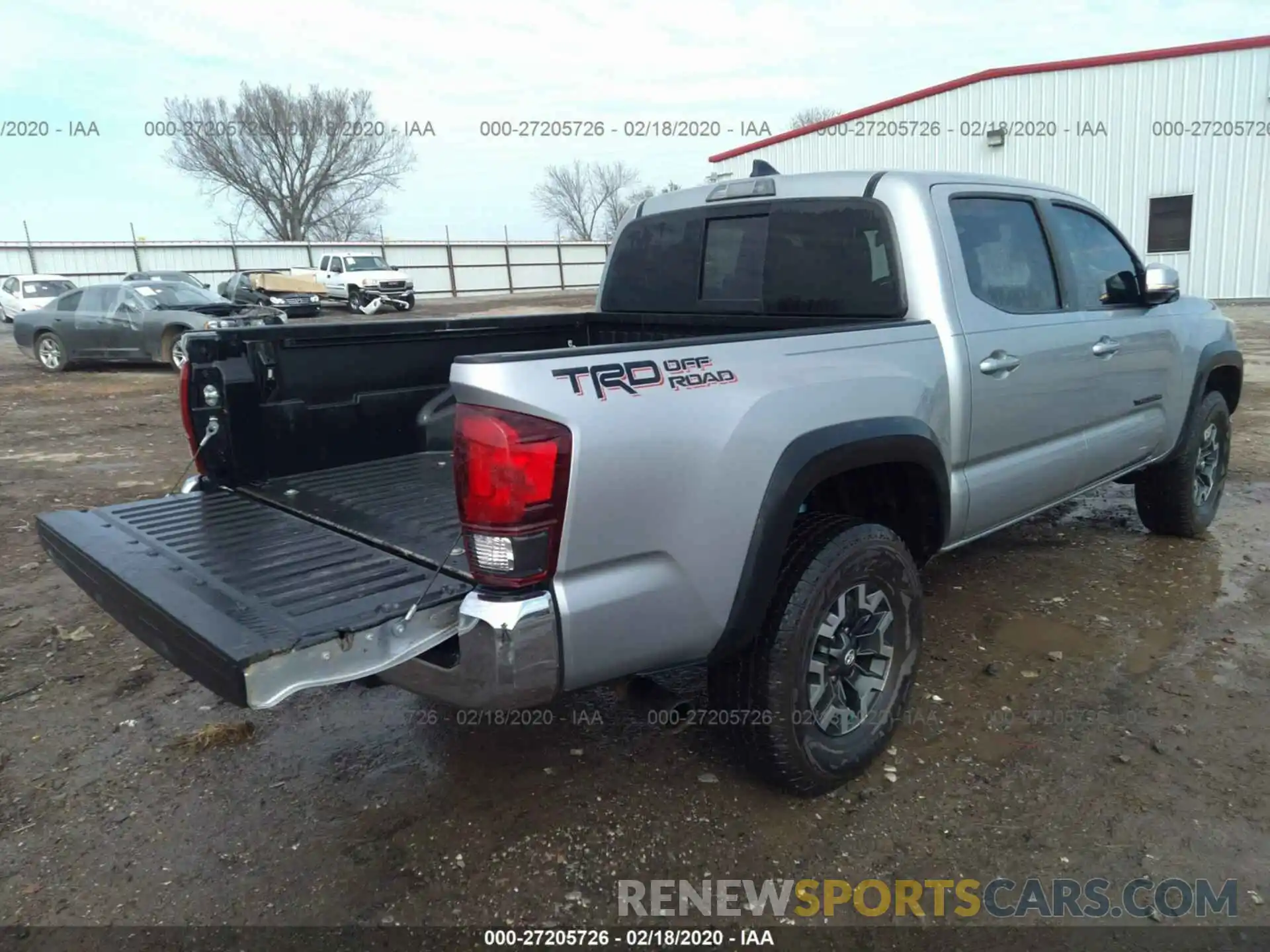 4 Photograph of a damaged car 3TMAZ5CN7KM082209 TOYOTA TACOMA 2019