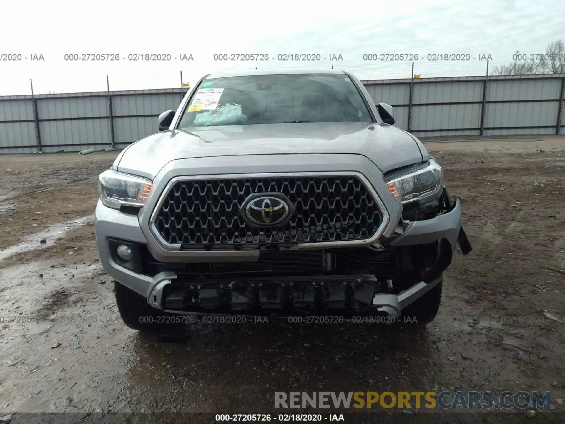 6 Photograph of a damaged car 3TMAZ5CN7KM082209 TOYOTA TACOMA 2019