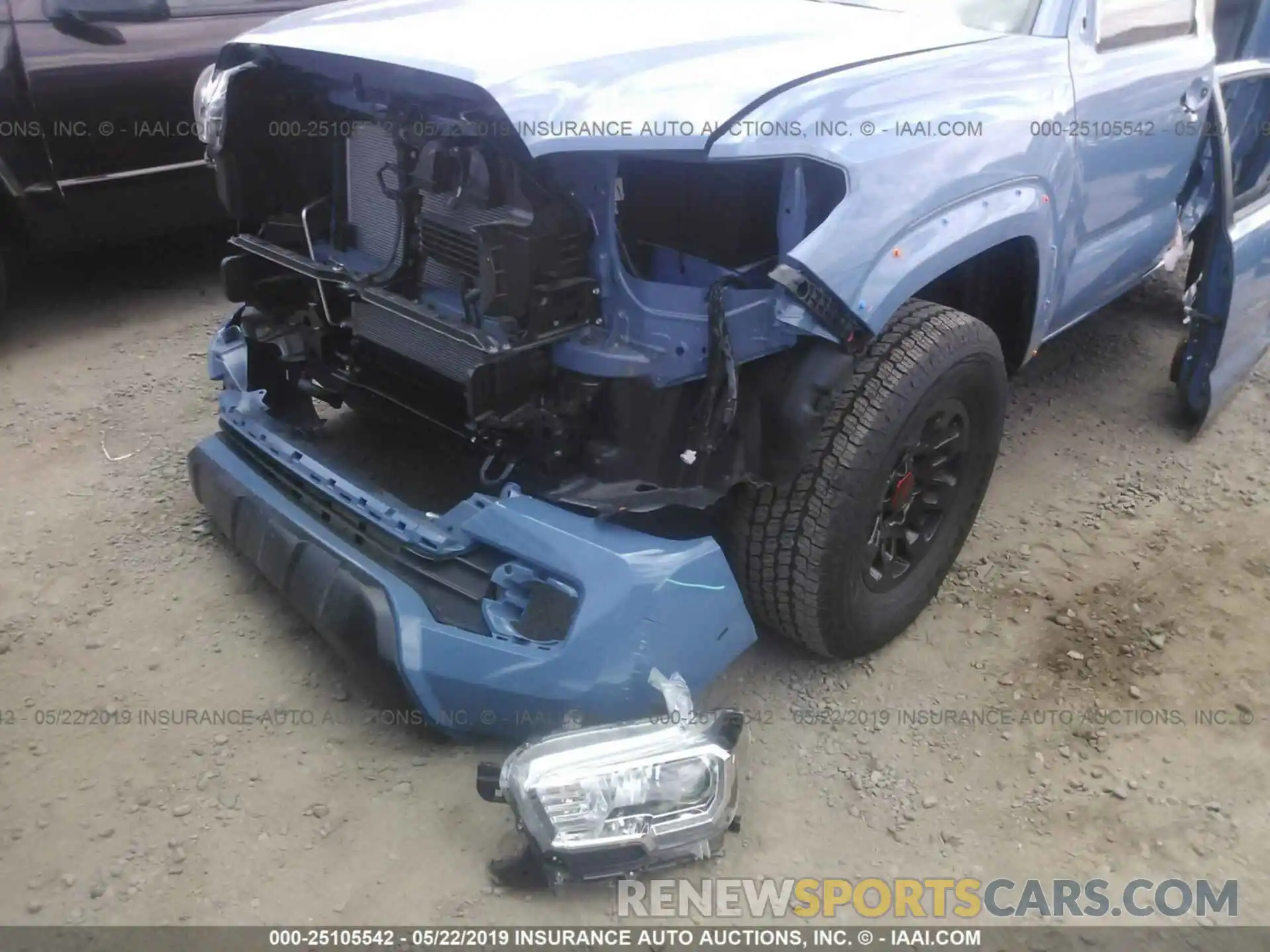 6 Photograph of a damaged car 3TMAZ5CN7KM082453 TOYOTA TACOMA 2019