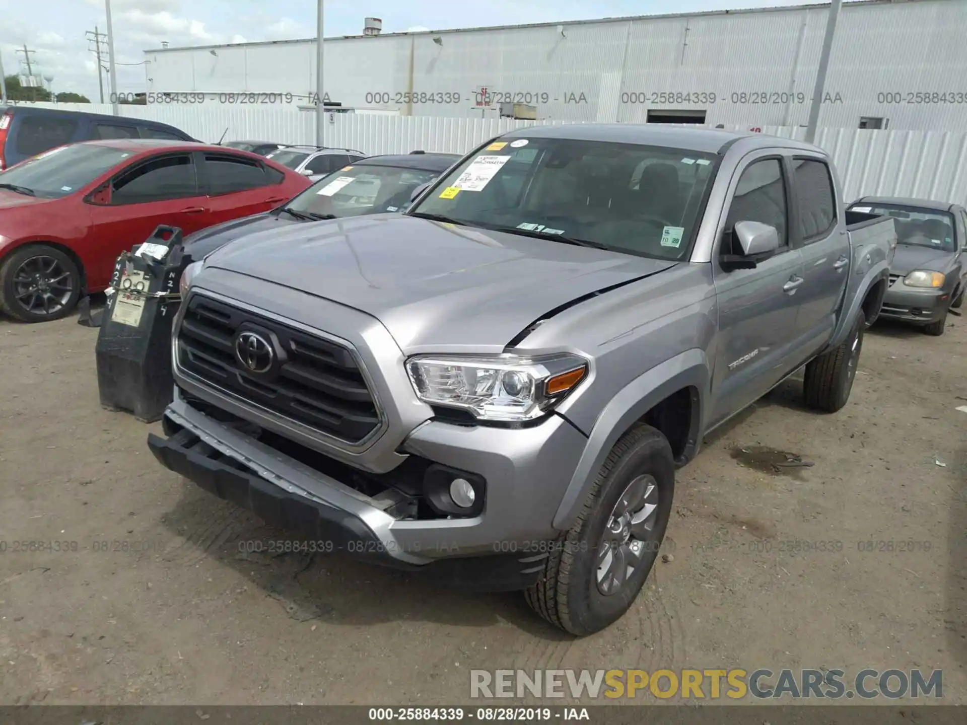 2 Фотография поврежденного автомобиля 3TMAZ5CN7KM082548 TOYOTA TACOMA 2019