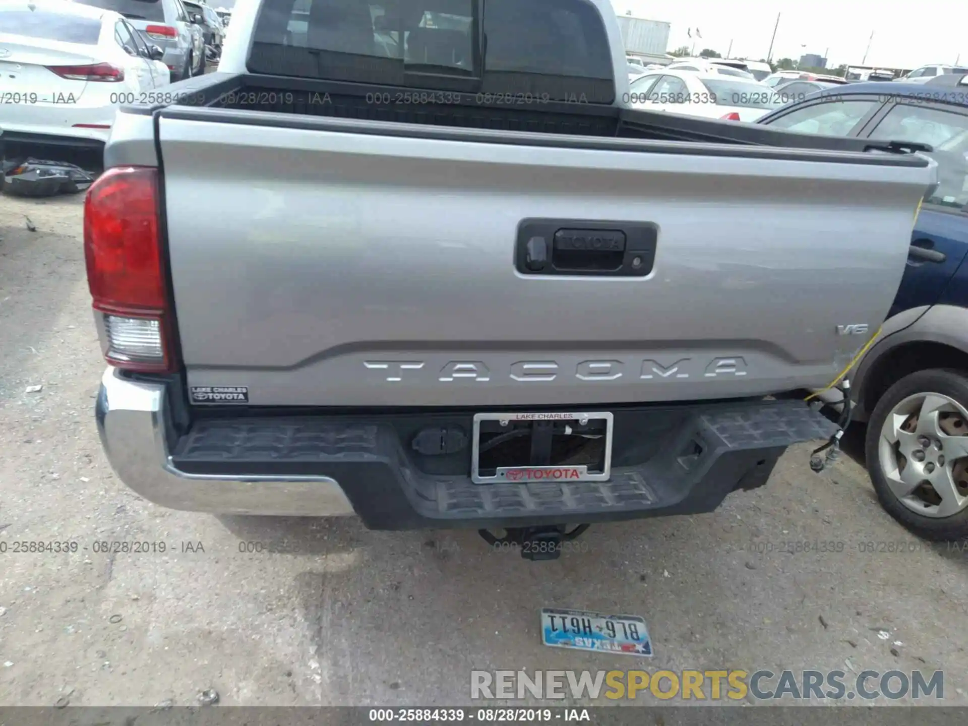 6 Photograph of a damaged car 3TMAZ5CN7KM082548 TOYOTA TACOMA 2019