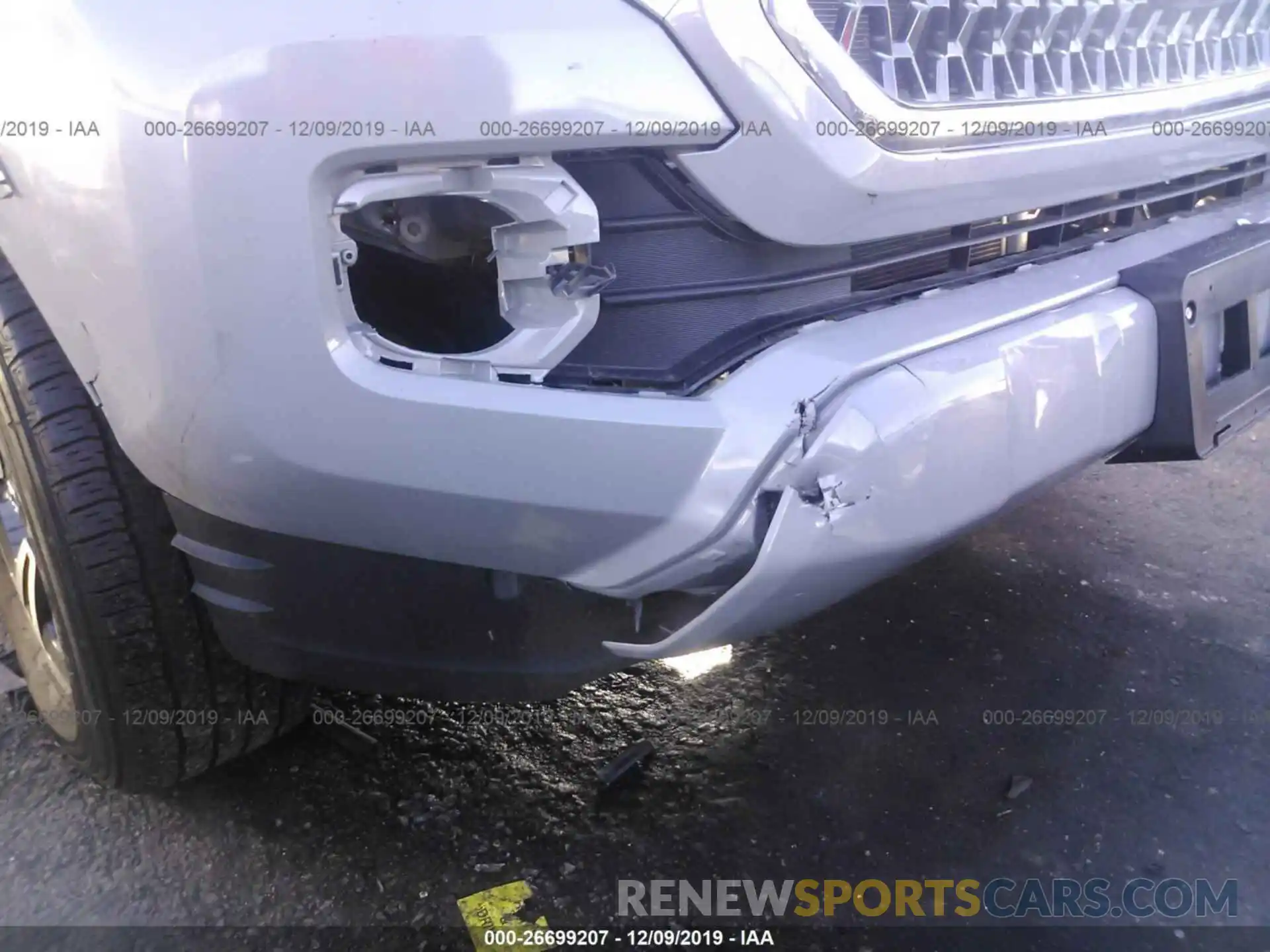 6 Photograph of a damaged car 3TMAZ5CN7KM084106 TOYOTA TACOMA 2019