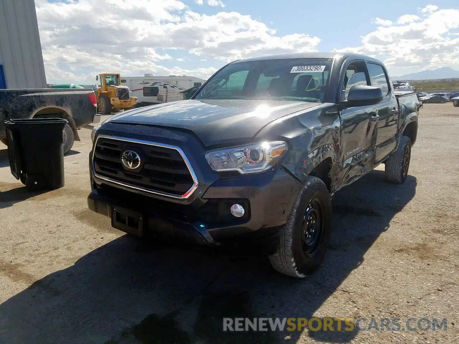 2 Photograph of a damaged car 3TMAZ5CN7KM086793 TOYOTA TACOMA 2019