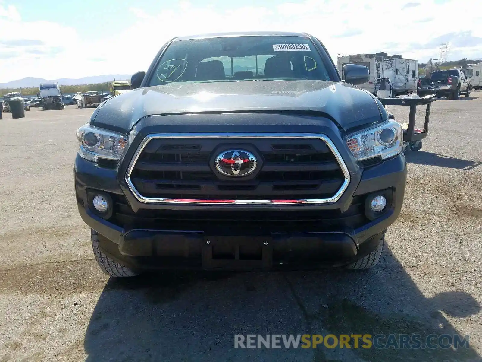 9 Photograph of a damaged car 3TMAZ5CN7KM086793 TOYOTA TACOMA 2019