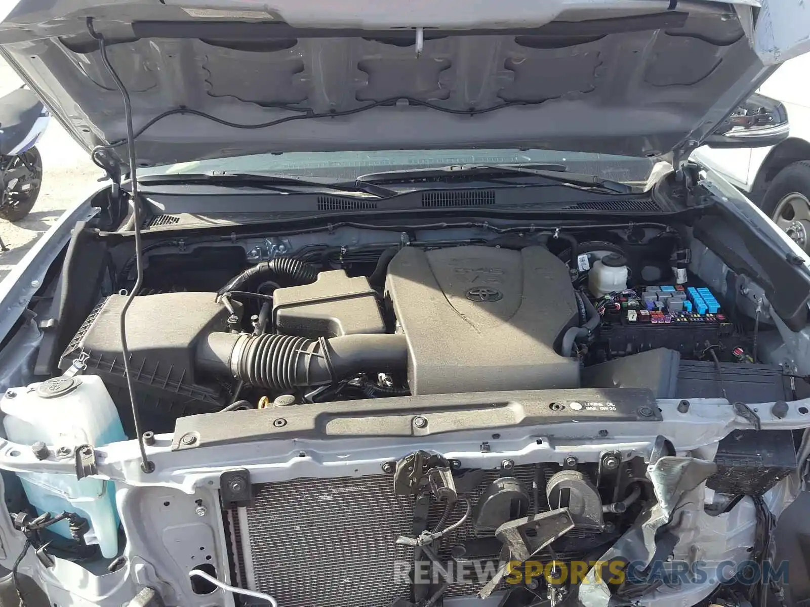 7 Photograph of a damaged car 3TMAZ5CN7KM087510 TOYOTA TACOMA 2019