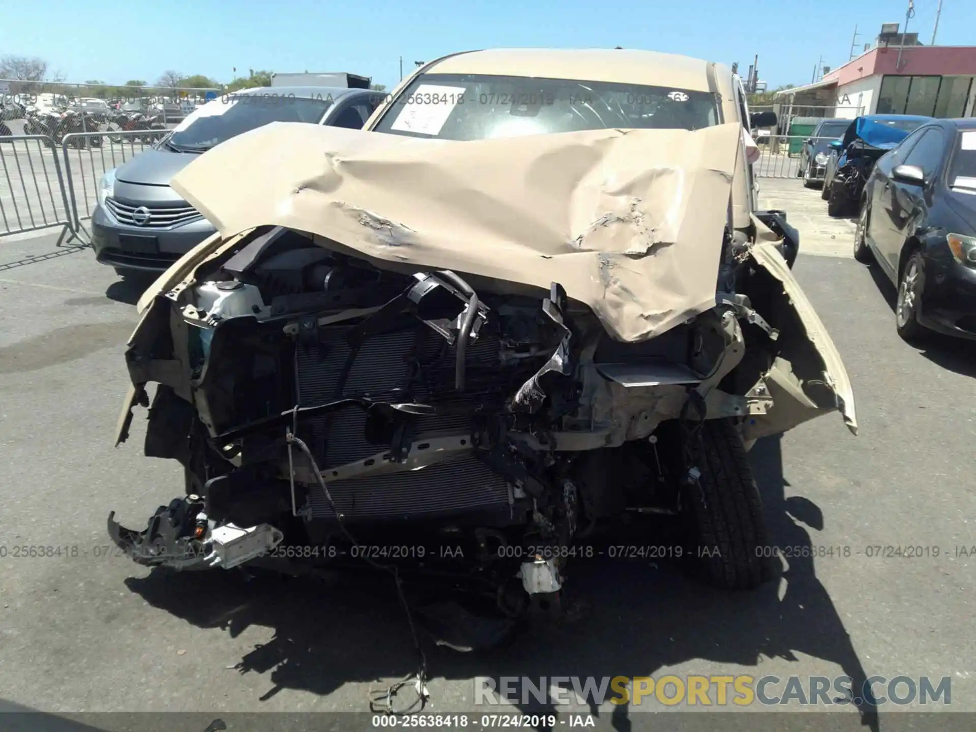 6 Photograph of a damaged car 3TMAZ5CN7KM090293 TOYOTA TACOMA 2019