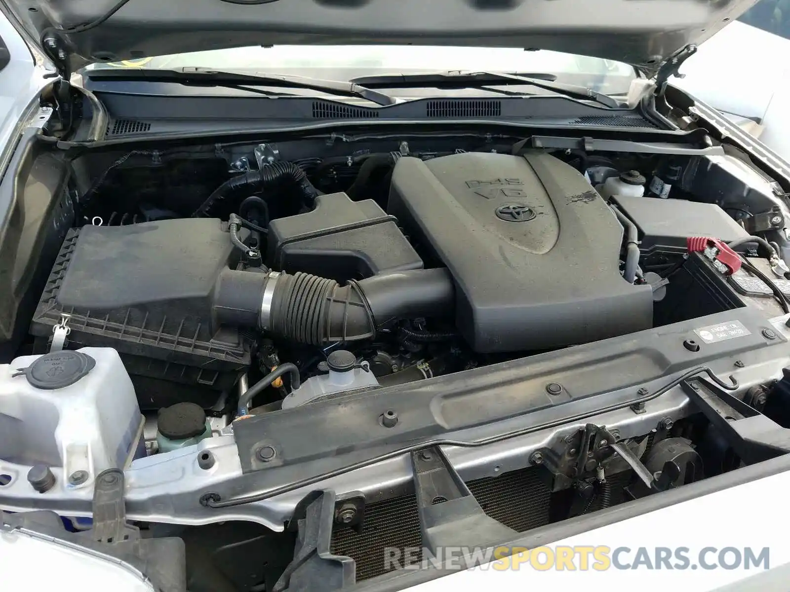 7 Photograph of a damaged car 3TMAZ5CN7KM093338 TOYOTA TACOMA 2019