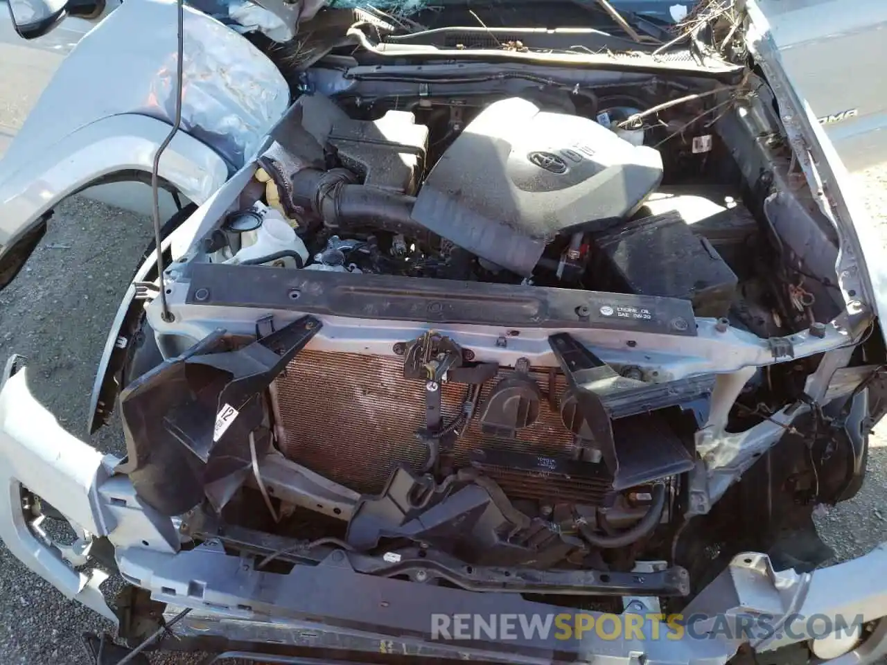 7 Photograph of a damaged car 3TMAZ5CN7KM094201 TOYOTA TACOMA 2019