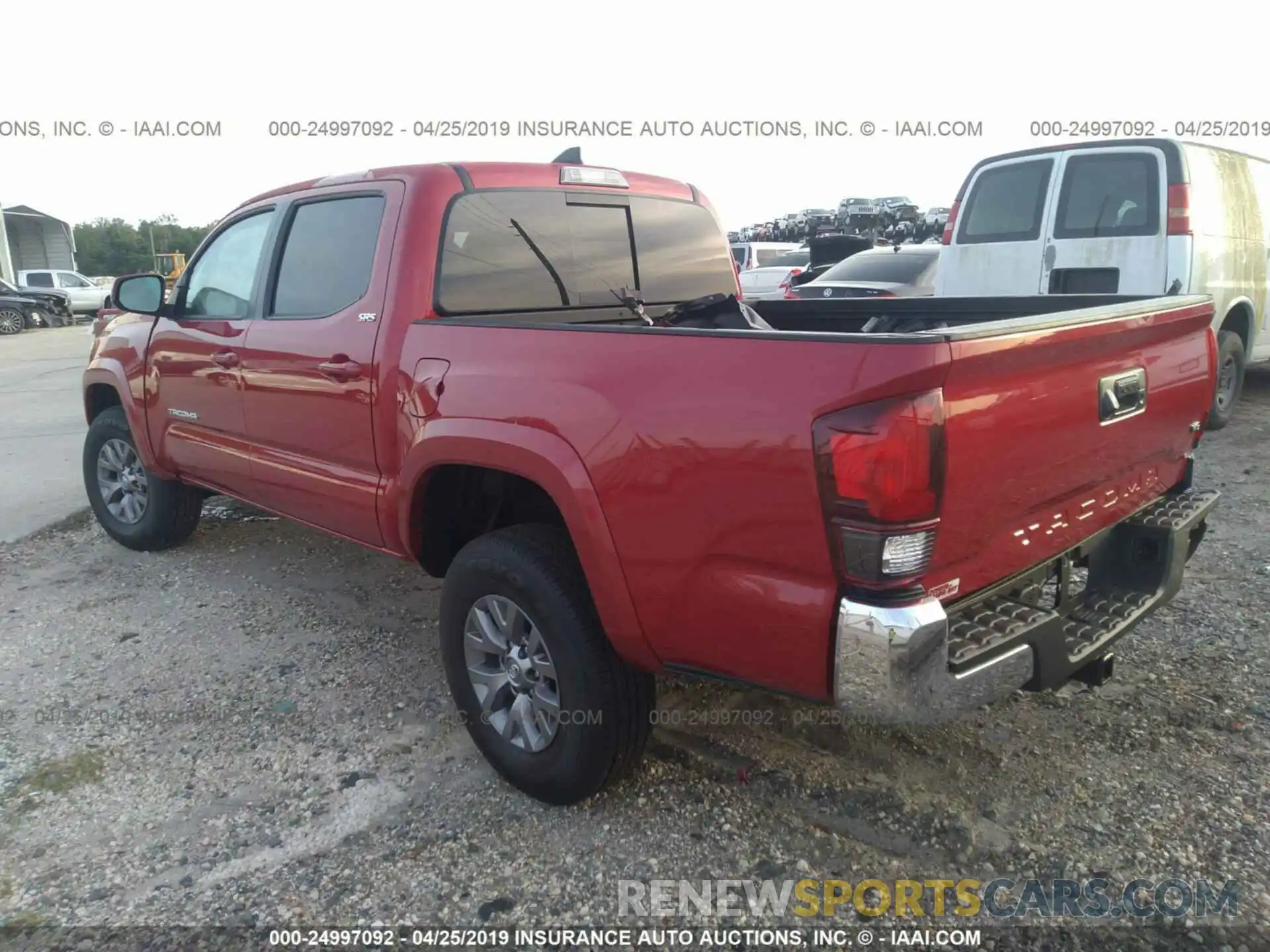 3 Photograph of a damaged car 3TMAZ5CN7KM094294 TOYOTA TACOMA 2019