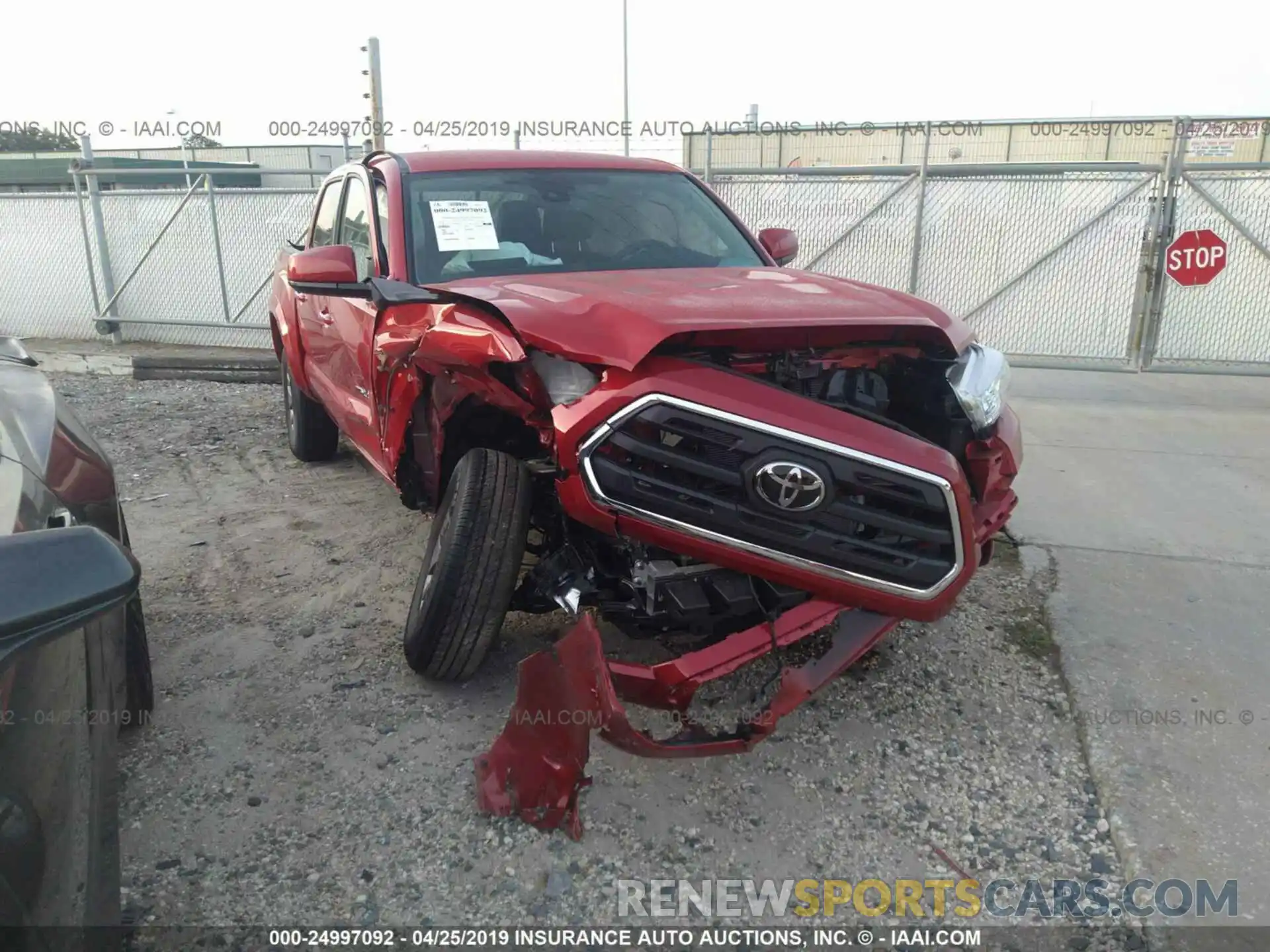 6 Photograph of a damaged car 3TMAZ5CN7KM094294 TOYOTA TACOMA 2019