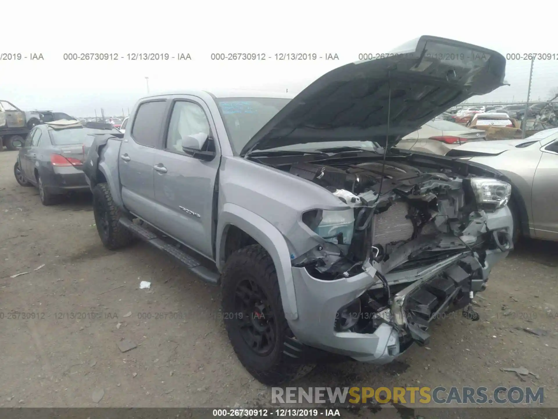 1 Фотография поврежденного автомобиля 3TMAZ5CN7KM098622 TOYOTA TACOMA 2019