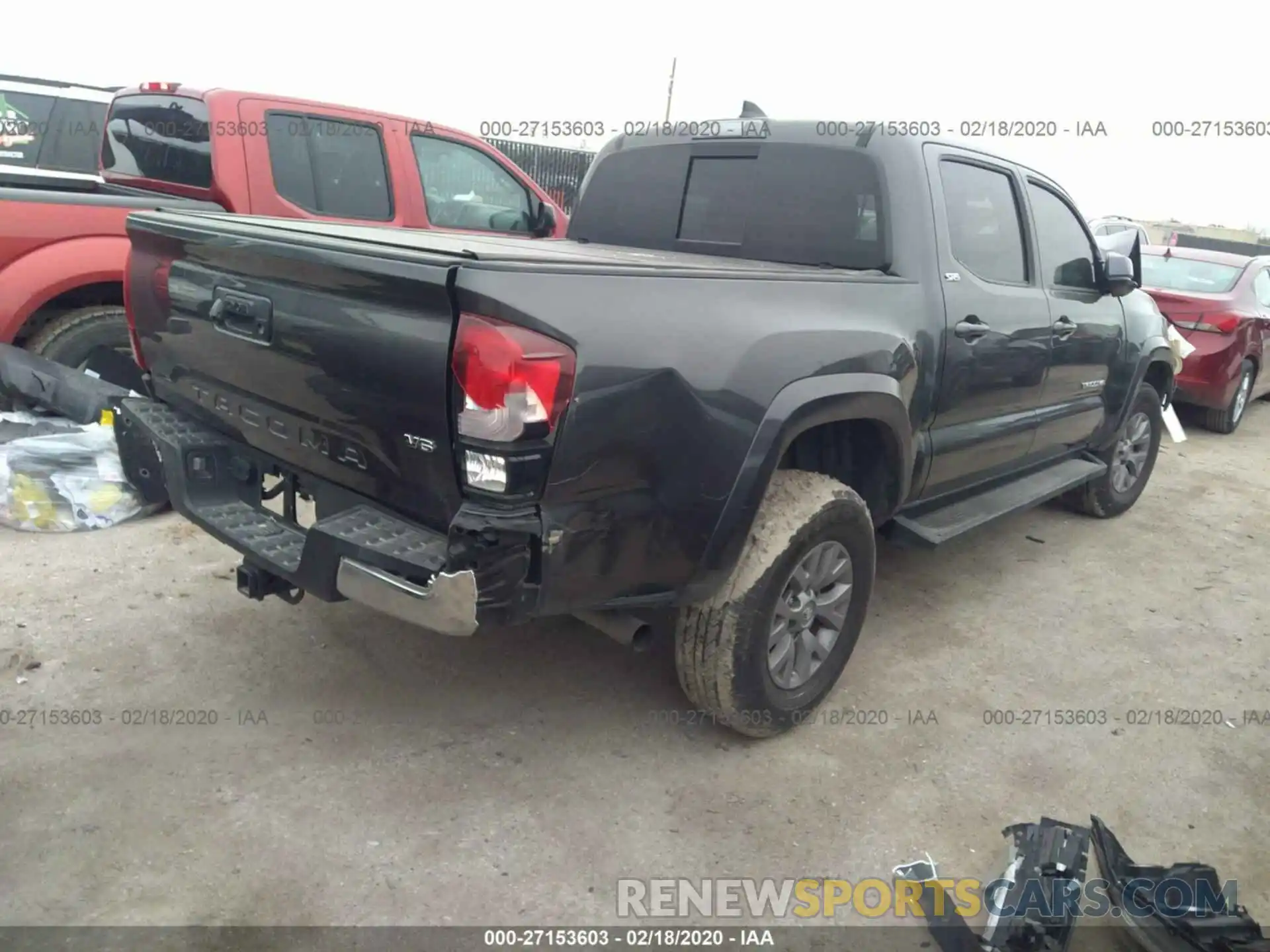 4 Photograph of a damaged car 3TMAZ5CN7KM101342 TOYOTA TACOMA 2019