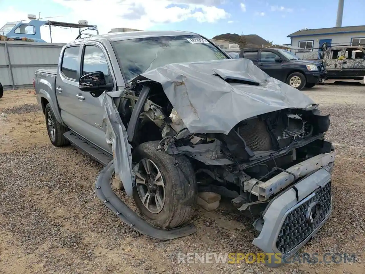 1 Фотография поврежденного автомобиля 3TMAZ5CN7KM102748 TOYOTA TACOMA 2019