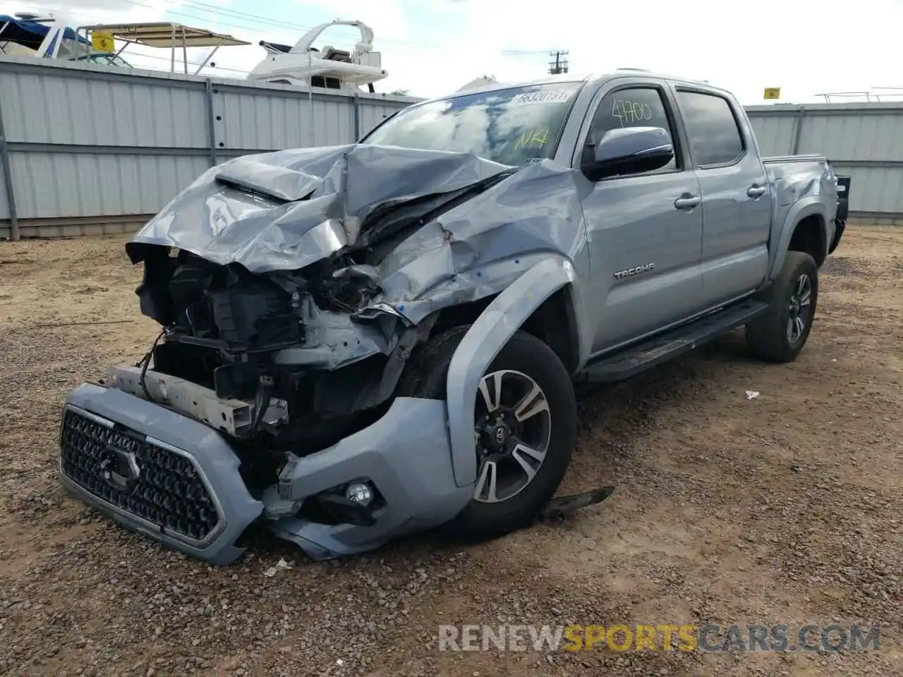 2 Фотография поврежденного автомобиля 3TMAZ5CN7KM102748 TOYOTA TACOMA 2019