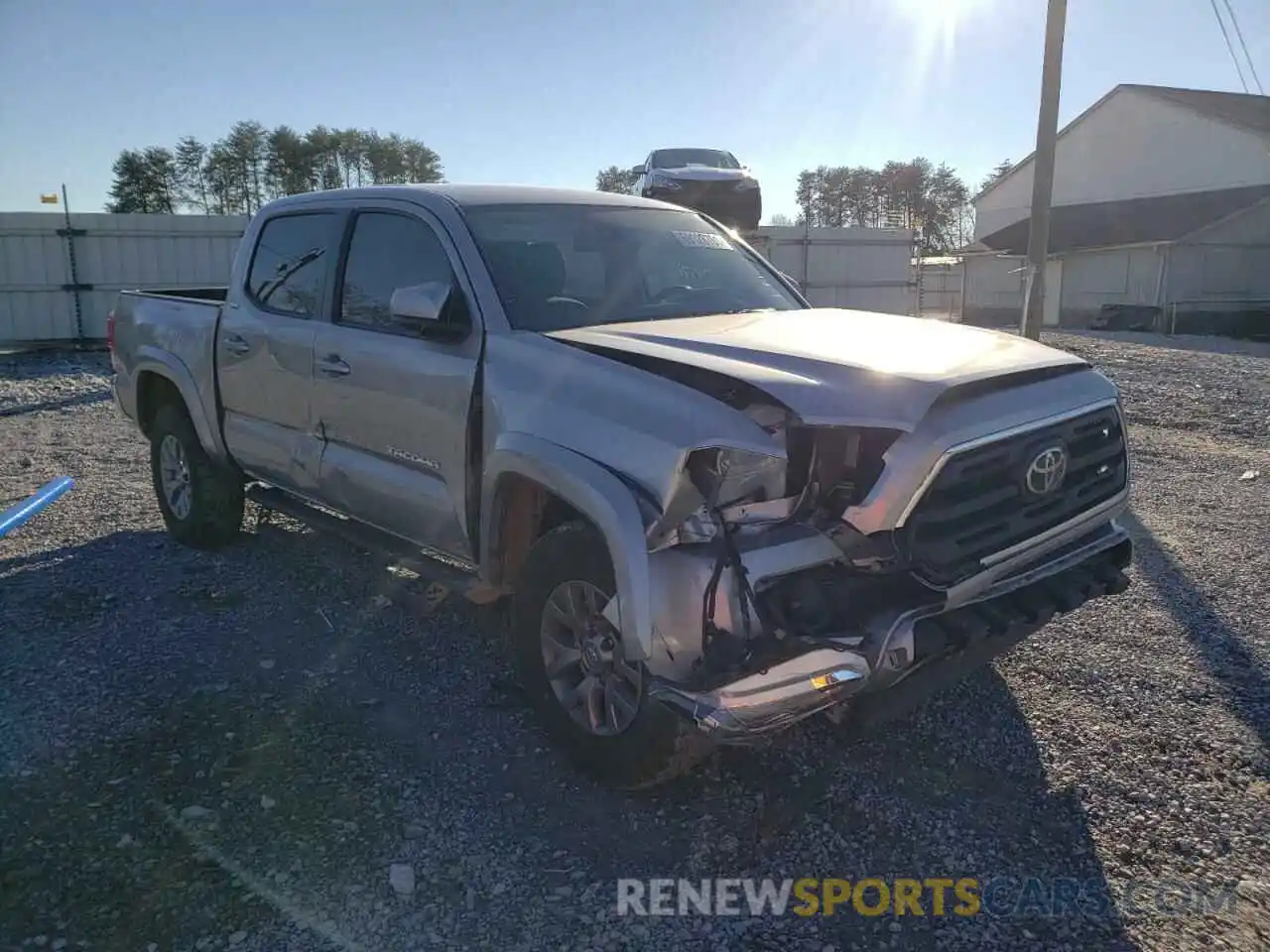 1 Photograph of a damaged car 3TMAZ5CN7KM103012 TOYOTA TACOMA 2019