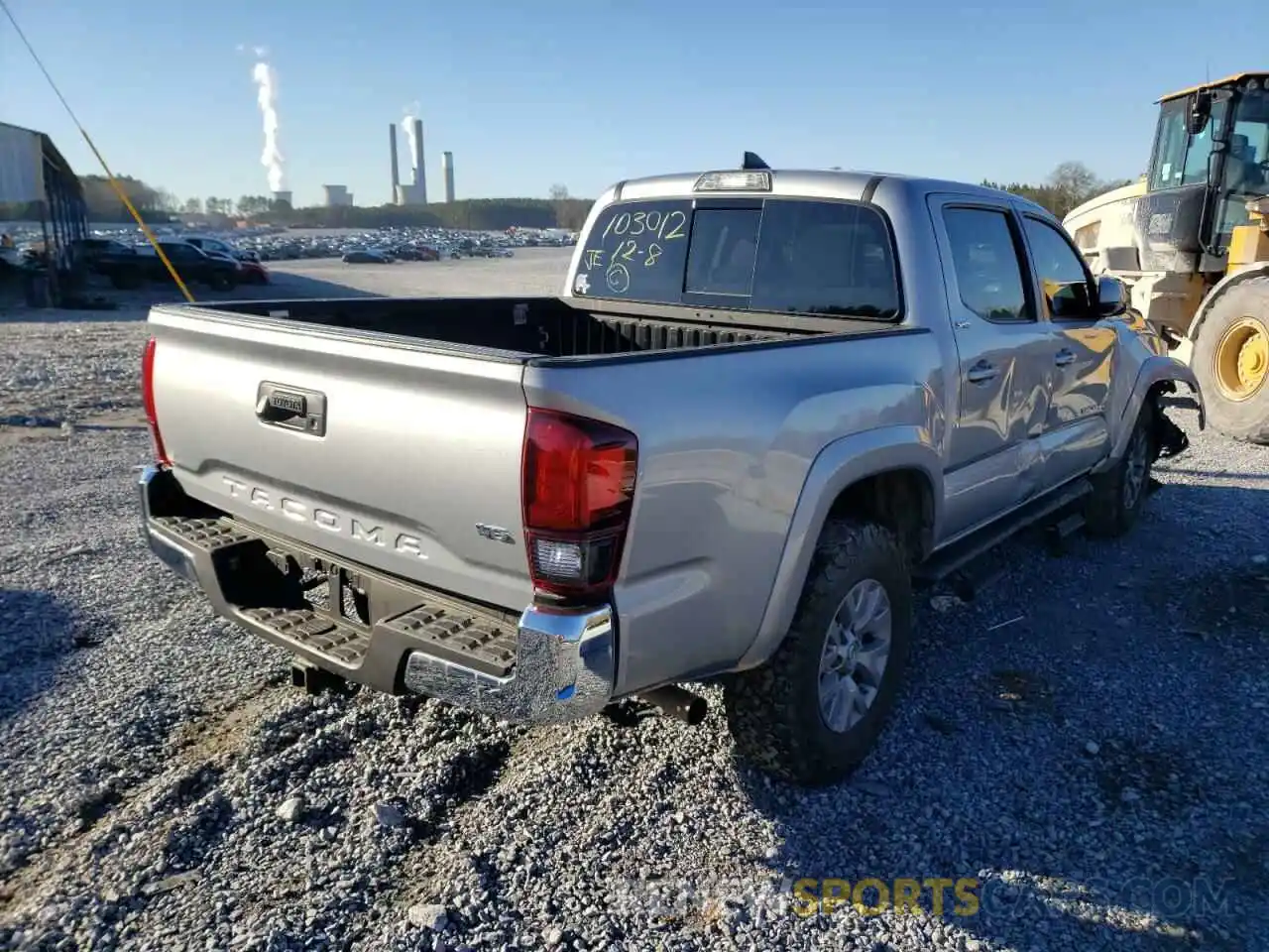 4 Фотография поврежденного автомобиля 3TMAZ5CN7KM103012 TOYOTA TACOMA 2019