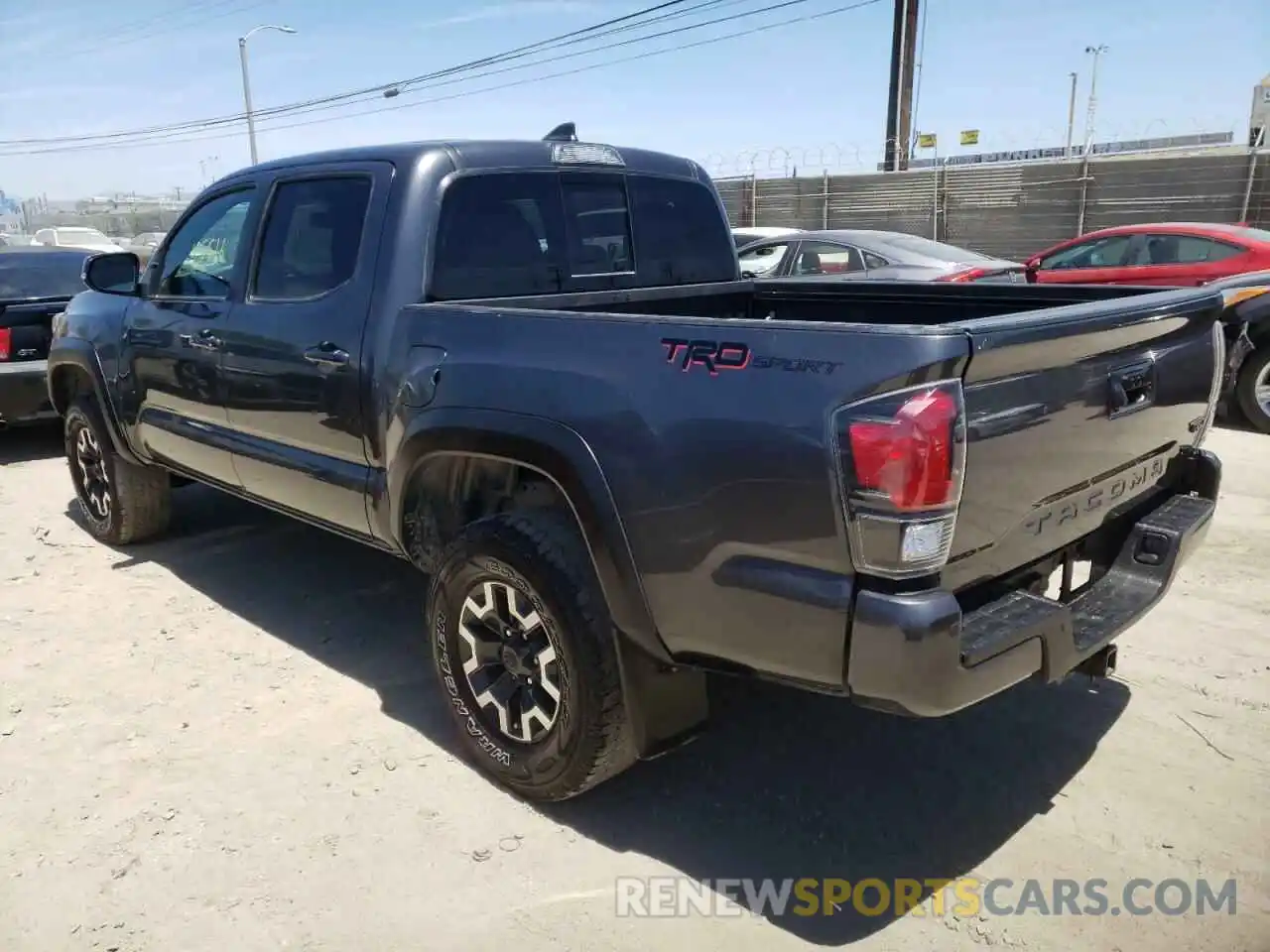 3 Photograph of a damaged car 3TMAZ5CN7KM104547 TOYOTA TACOMA 2019