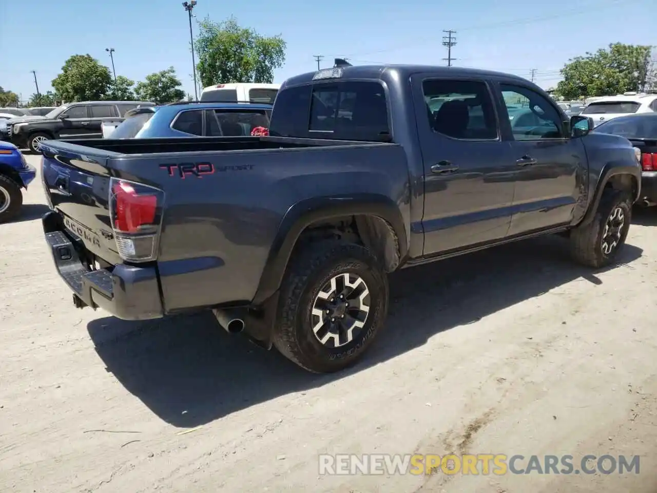 4 Photograph of a damaged car 3TMAZ5CN7KM104547 TOYOTA TACOMA 2019