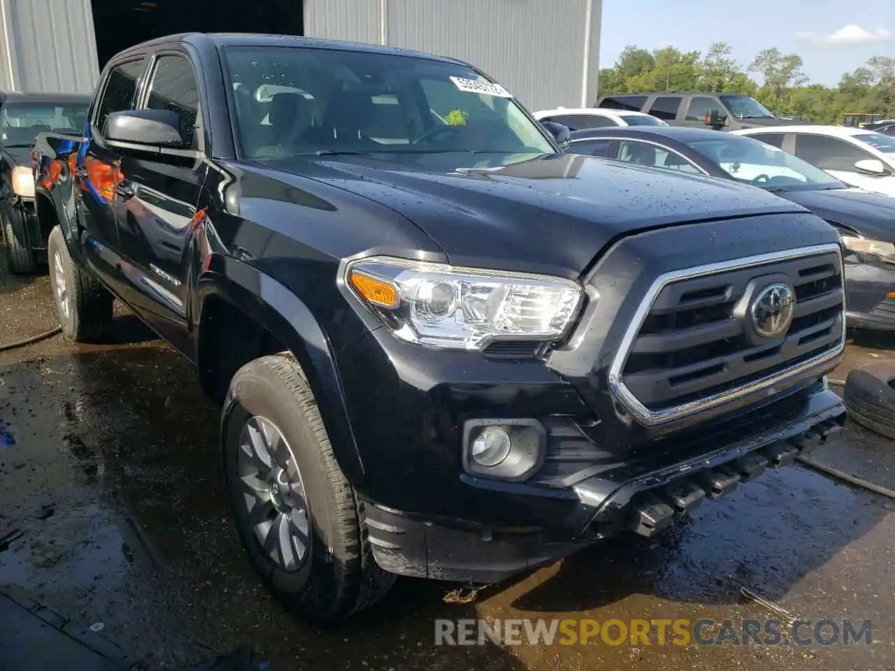 1 Photograph of a damaged car 3TMAZ5CN7KM109859 TOYOTA TACOMA 2019