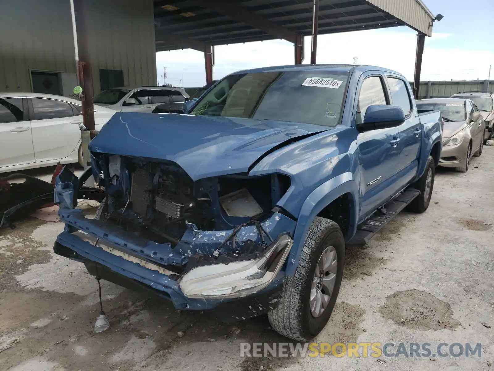 2 Фотография поврежденного автомобиля 3TMAZ5CN7KM112356 TOYOTA TACOMA 2019