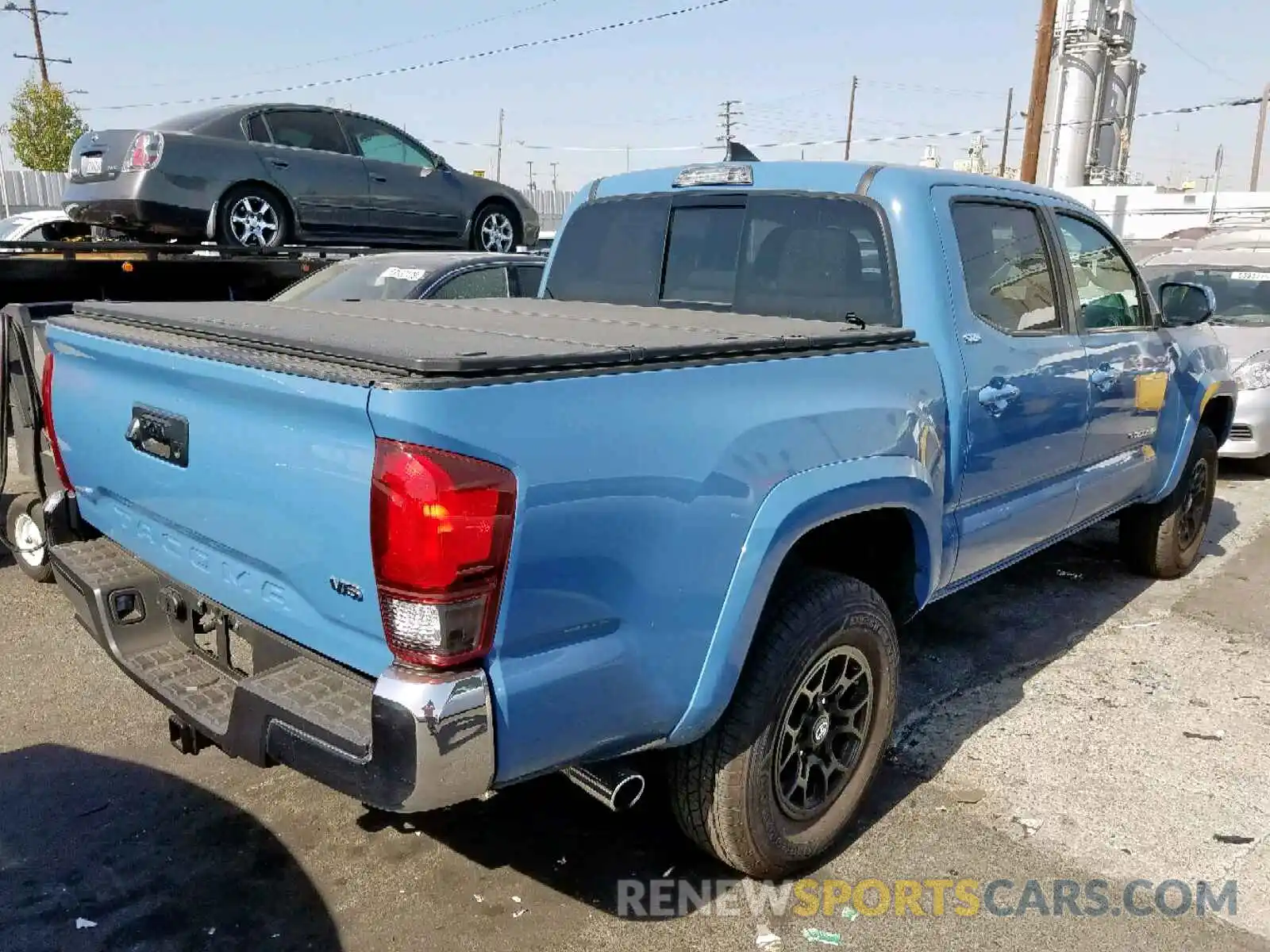 4 Photograph of a damaged car 3TMAZ5CN8KM079514 TOYOTA TACOMA 2019