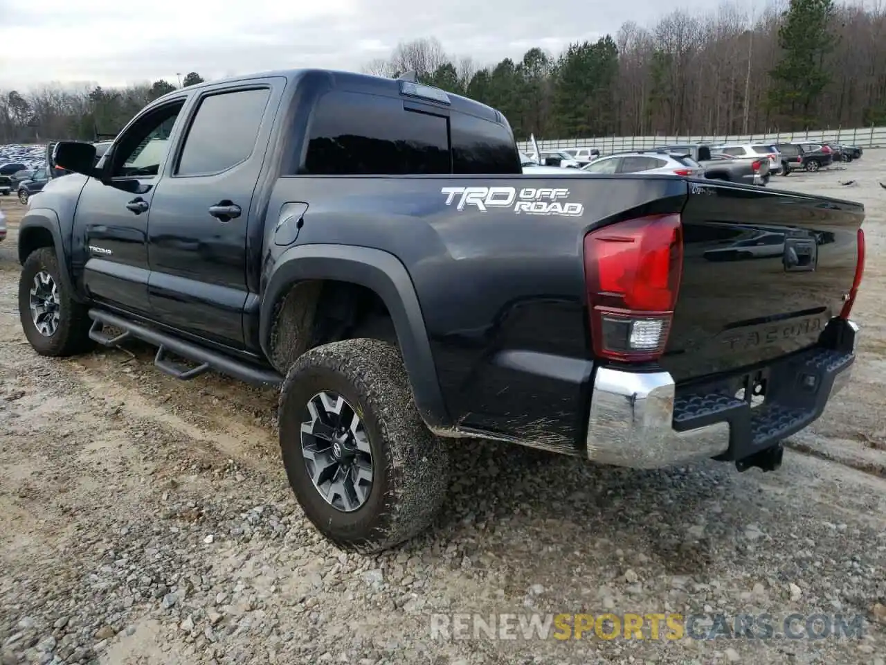 3 Photograph of a damaged car 3TMAZ5CN8KM079545 TOYOTA TACOMA 2019