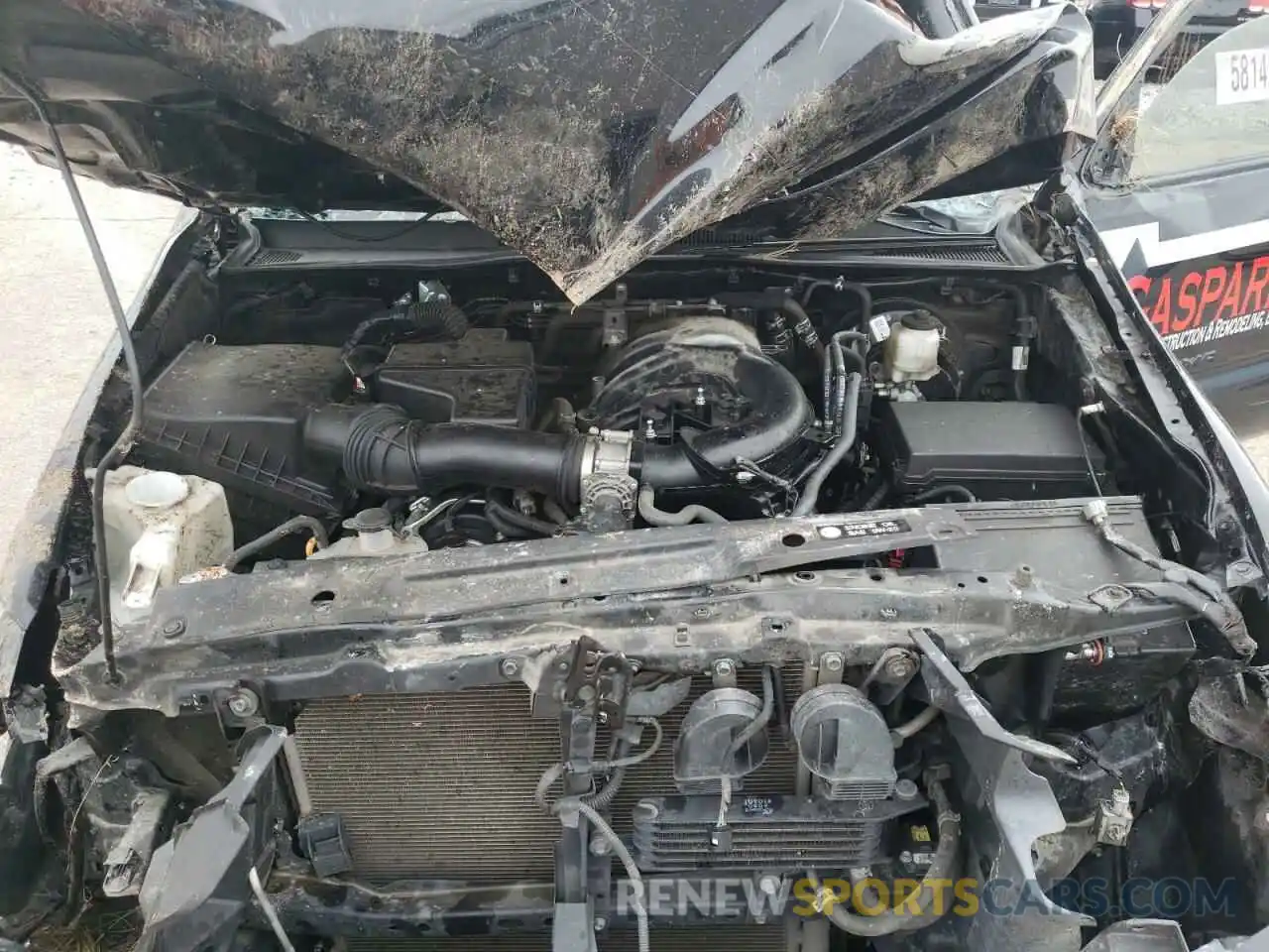 7 Photograph of a damaged car 3TMAZ5CN8KM082316 TOYOTA TACOMA 2019