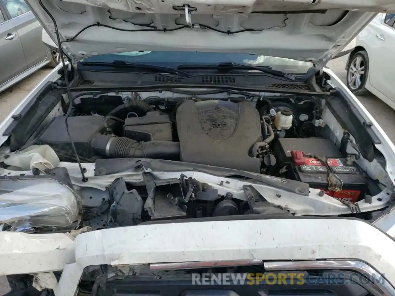 7 Photograph of a damaged car 3TMAZ5CN8KM087855 TOYOTA TACOMA 2019