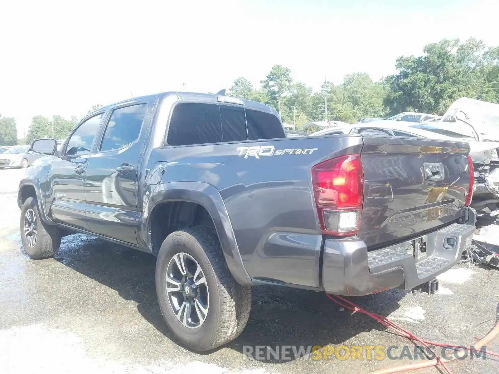 3 Photograph of a damaged car 3TMAZ5CN8KM087886 TOYOTA TACOMA 2019