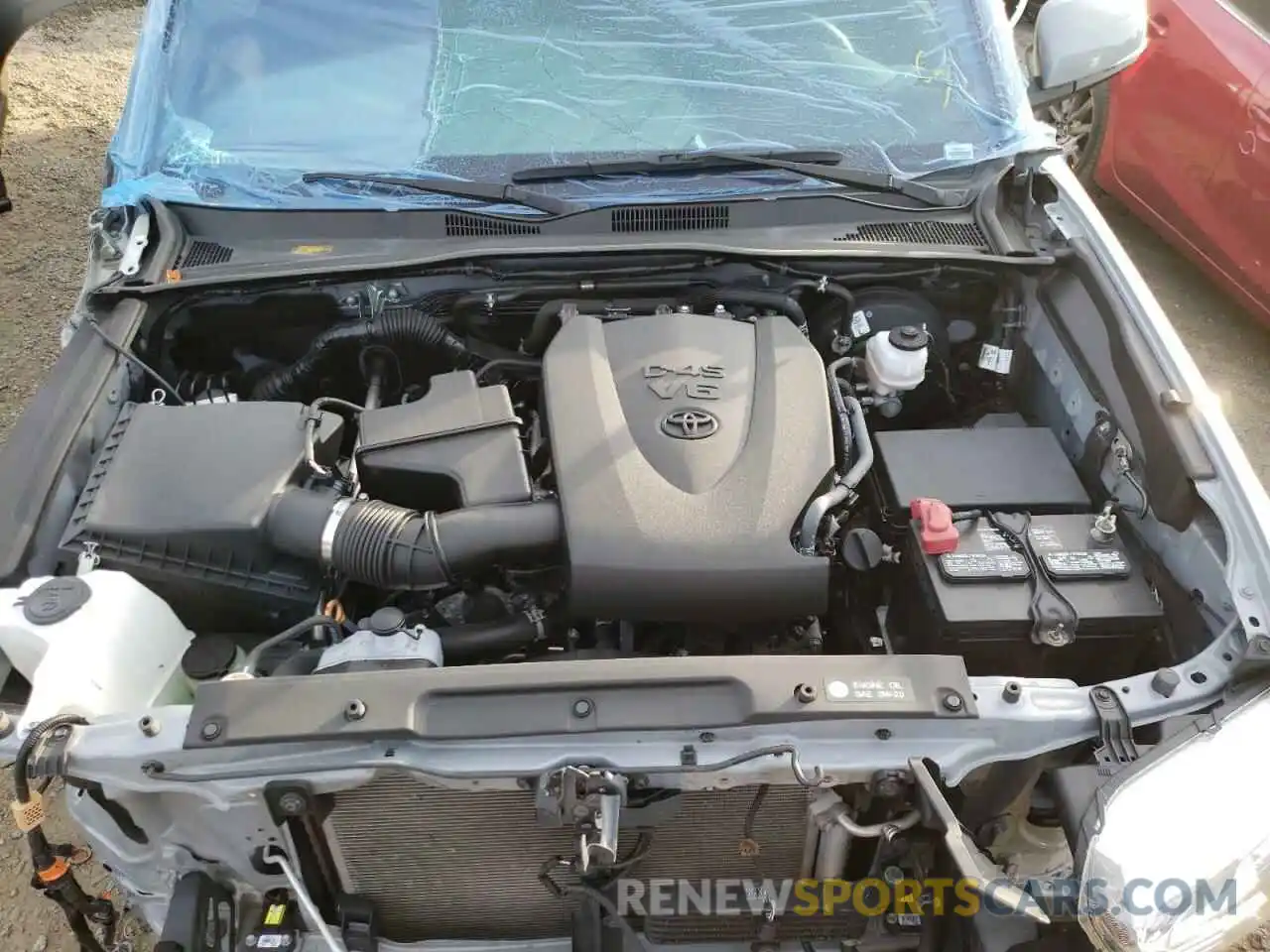 7 Photograph of a damaged car 3TMAZ5CN8KM088116 TOYOTA TACOMA 2019