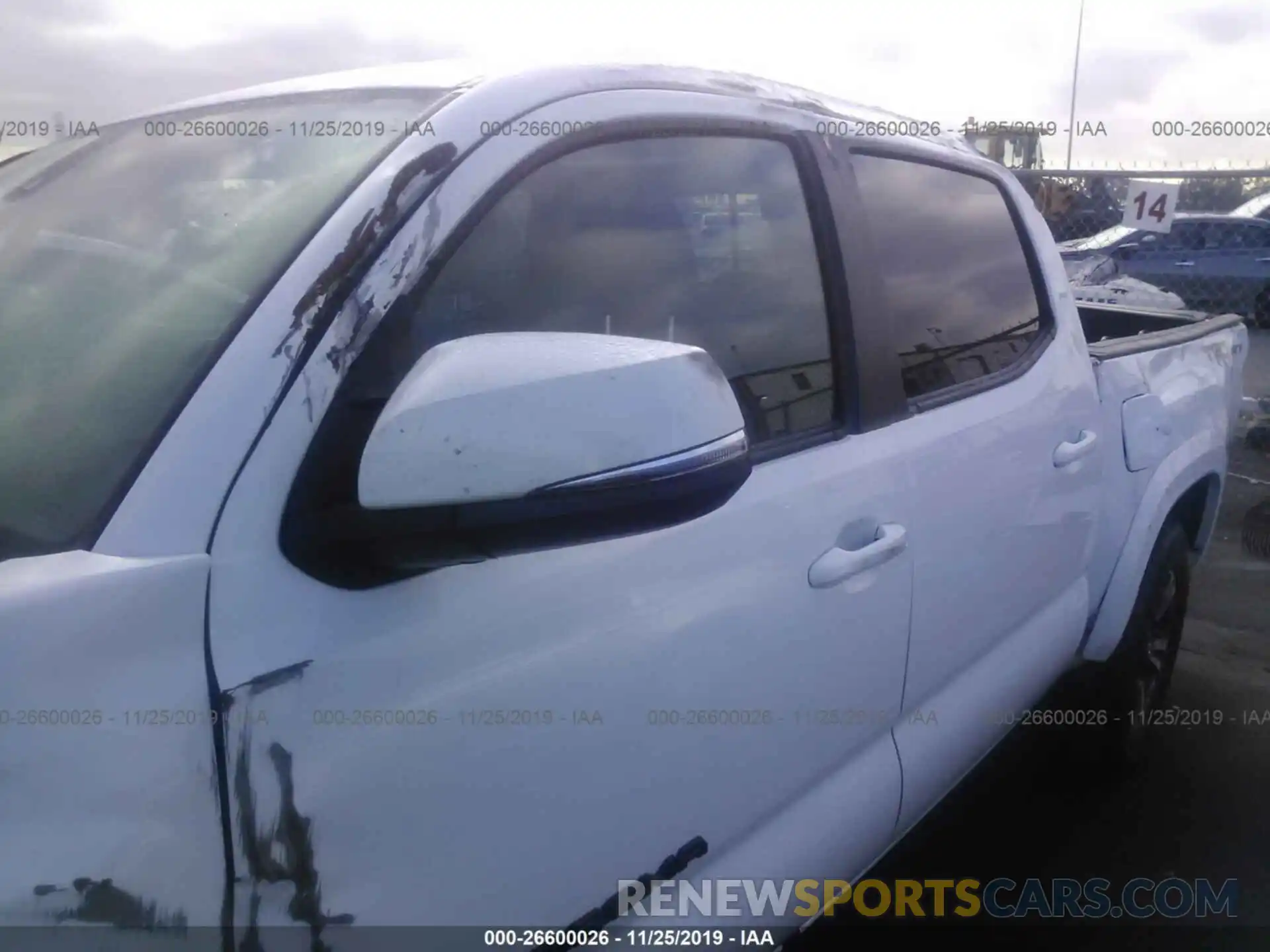 6 Photograph of a damaged car 3TMAZ5CN8KM088858 TOYOTA TACOMA 2019