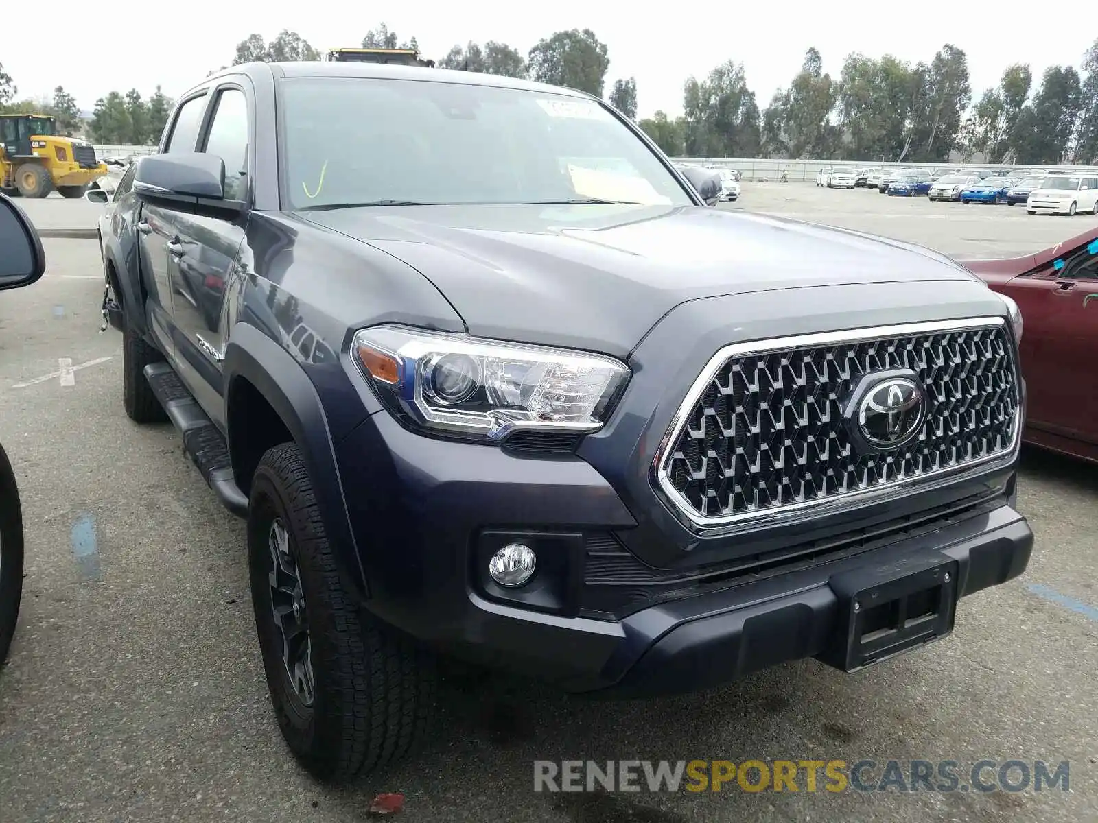 1 Photograph of a damaged car 3TMAZ5CN8KM091355 TOYOTA TACOMA 2019