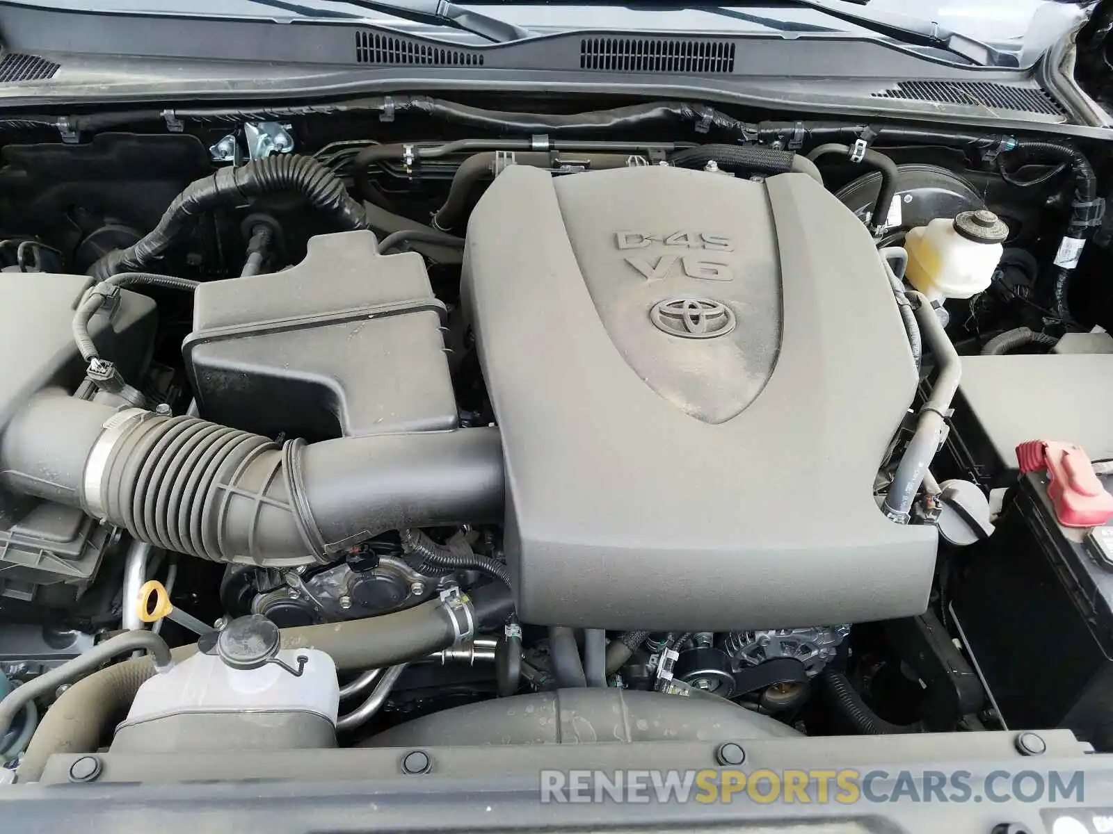 7 Photograph of a damaged car 3TMAZ5CN8KM091355 TOYOTA TACOMA 2019