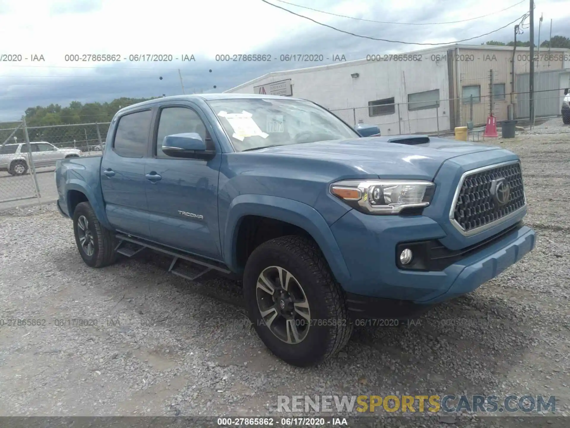 1 Photograph of a damaged car 3TMAZ5CN8KM093039 TOYOTA TACOMA 2019