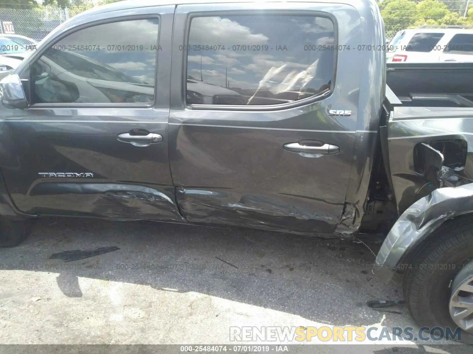 6 Photograph of a damaged car 3TMAZ5CN8KM094126 TOYOTA TACOMA 2019