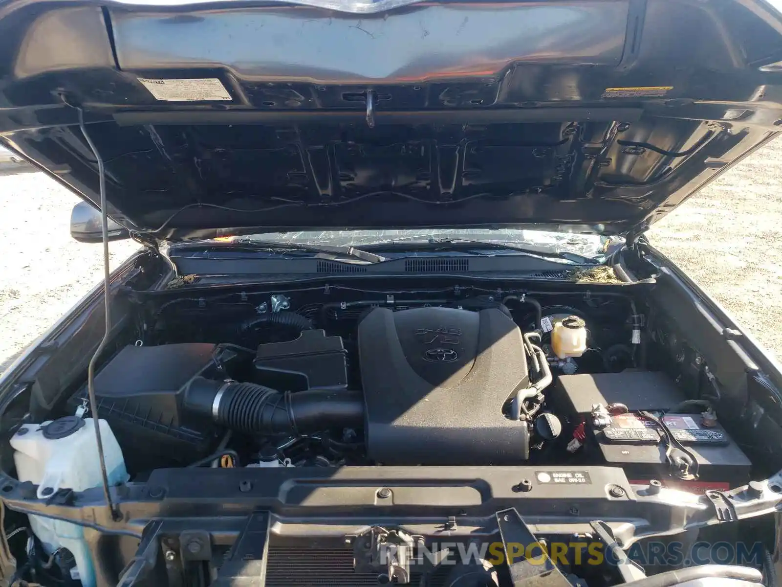 7 Photograph of a damaged car 3TMAZ5CN8KM096068 TOYOTA TACOMA 2019