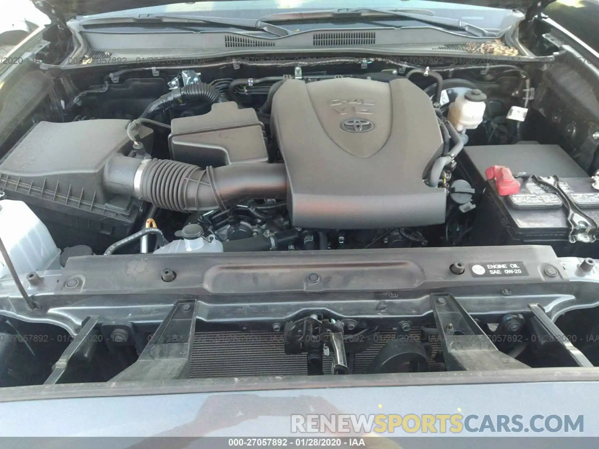 10 Photograph of a damaged car 3TMAZ5CN8KM098287 TOYOTA TACOMA 2019