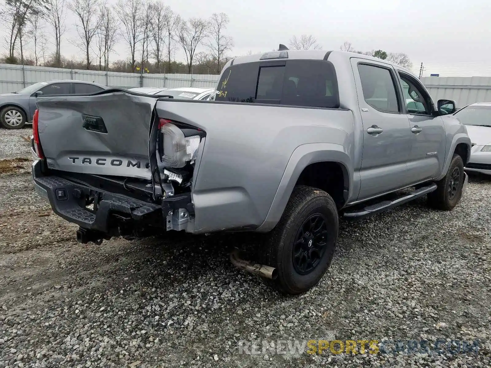 4 Photograph of a damaged car 3TMAZ5CN8KM099326 TOYOTA TACOMA 2019