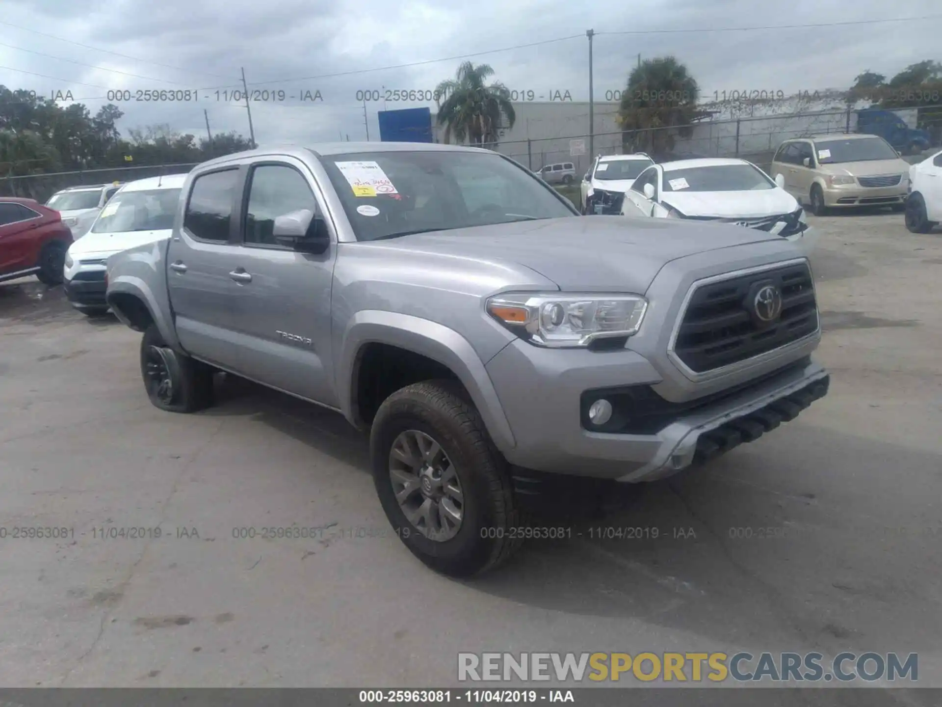 1 Фотография поврежденного автомобиля 3TMAZ5CN8KM104962 TOYOTA TACOMA 2019