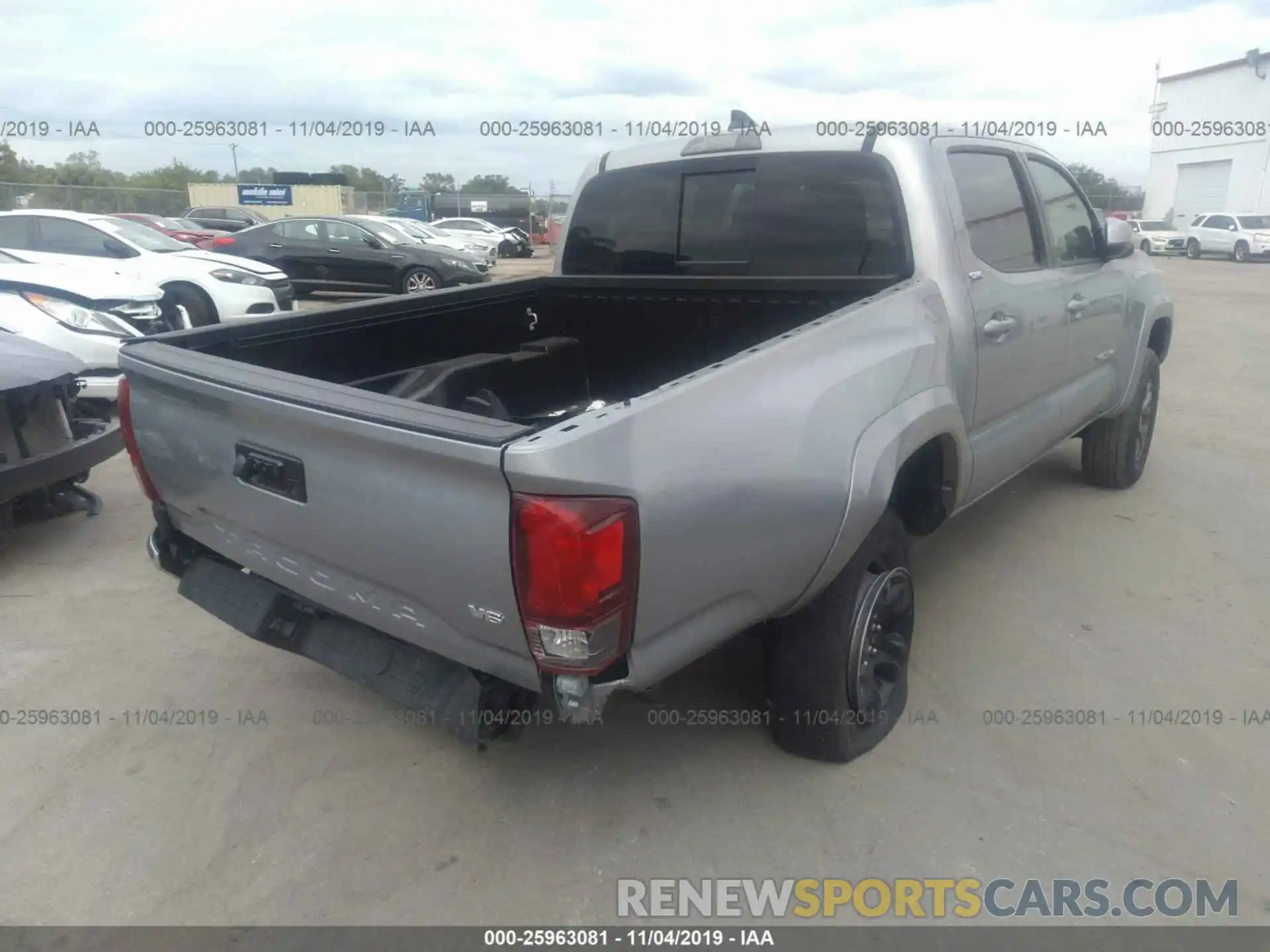 6 Photograph of a damaged car 3TMAZ5CN8KM104962 TOYOTA TACOMA 2019