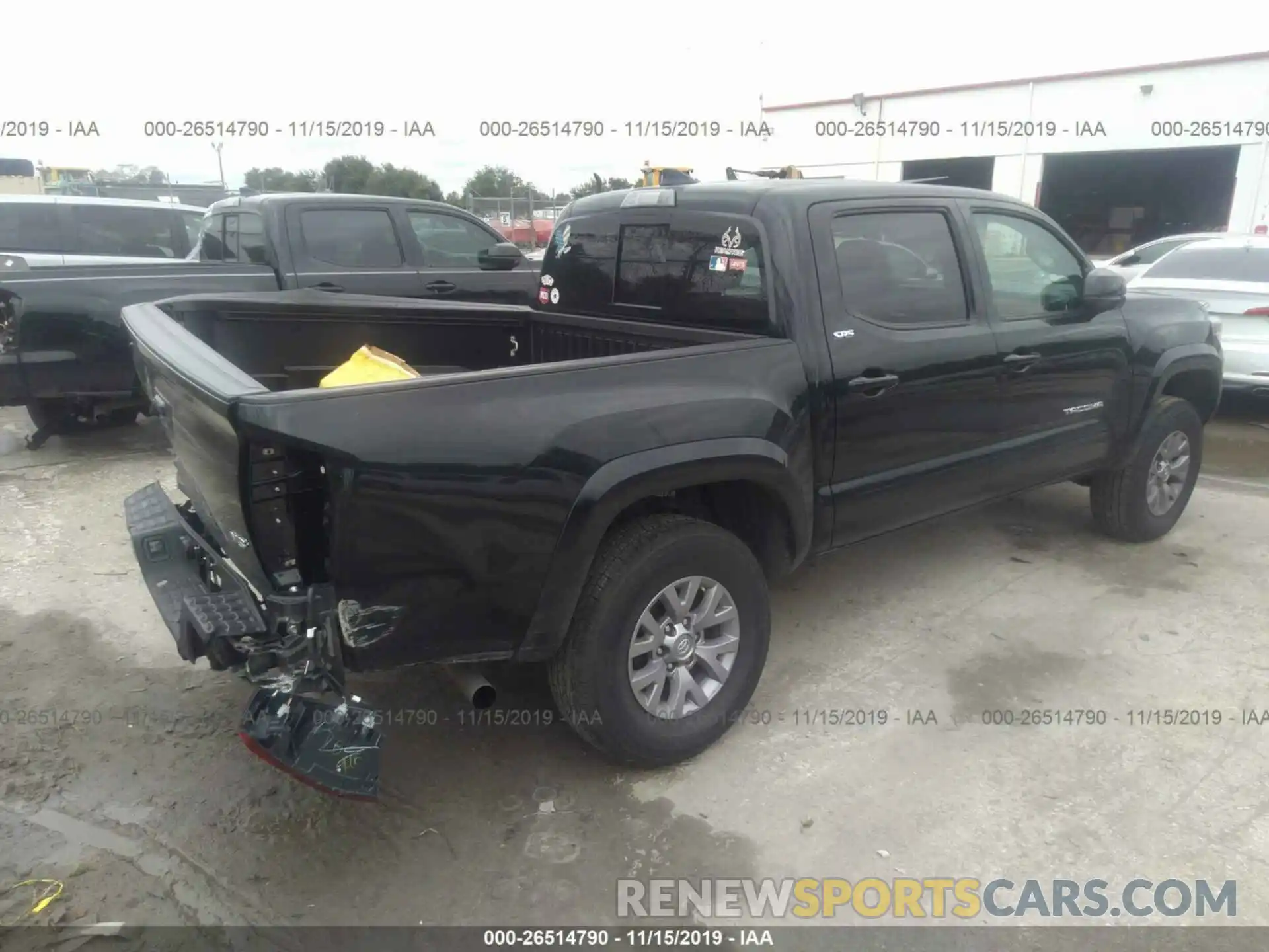 4 Photograph of a damaged car 3TMAZ5CN8KM110132 TOYOTA TACOMA 2019