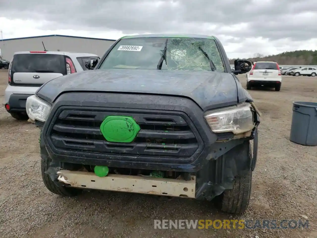 9 Photograph of a damaged car 3TMAZ5CN8KM110180 TOYOTA TACOMA 2019