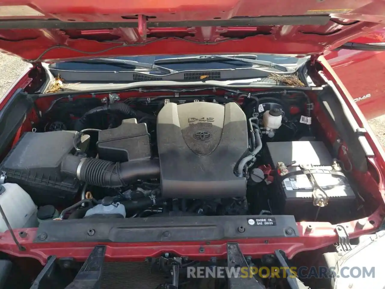 7 Photograph of a damaged car 3TMAZ5CN8KM110549 TOYOTA TACOMA 2019