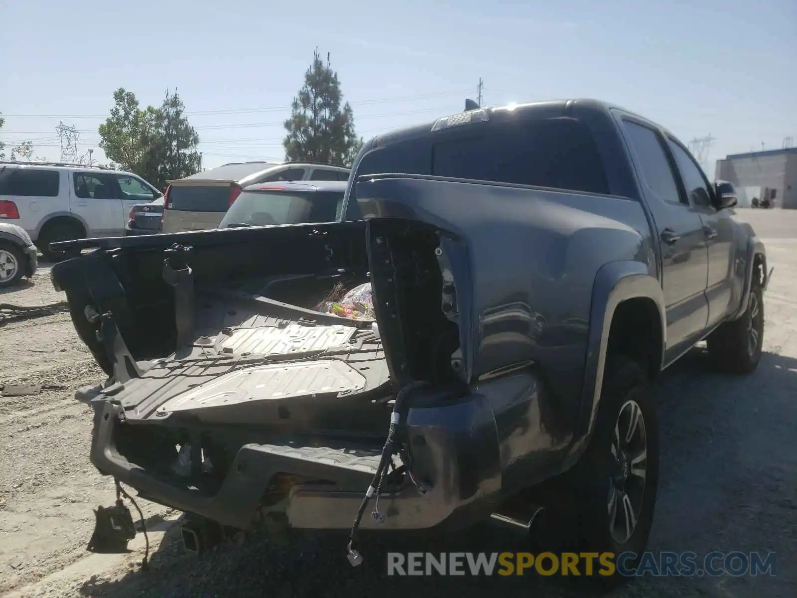 4 Photograph of a damaged car 3TMAZ5CN8KM111538 TOYOTA TACOMA 2019