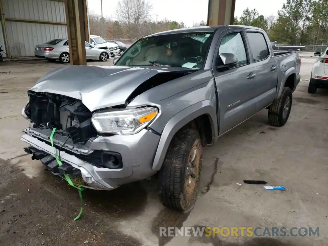 2 Фотография поврежденного автомобиля 3TMAZ5CN8KM114035 TOYOTA TACOMA 2019